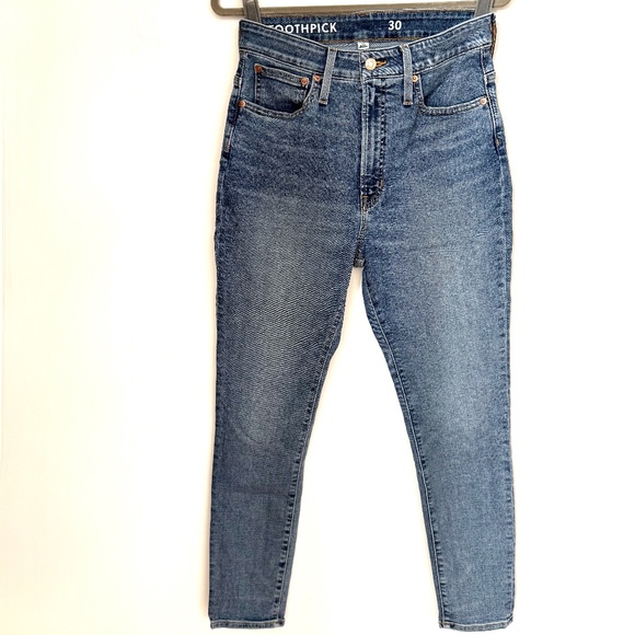 J.Crew Toothpick Skinny Jeans – Size 30 – Medium Wash - Picture 1 of 6
